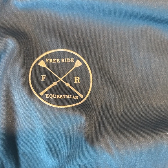 Free Ride Equestrian Quarter-Zip Top - Picture 3 of 4
